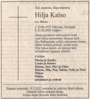 Kalso Hilja