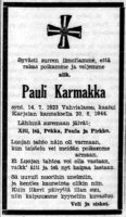 Karmakka Pauli