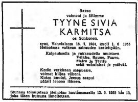 Karmitsa Tyyne