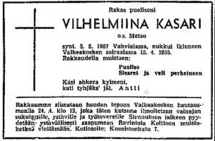 Kasari Vilhelmiina