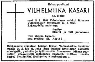 Kasari Vilhelmiina