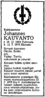 Kauvanto Johannes
