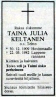 Keltanen Taina