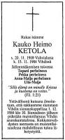 Ketola Kauko