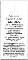 Ketola Kauko