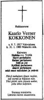 Kokkonen Kaarlo