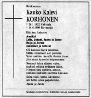 Korhonen Kauko