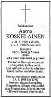 Koskelainen Aarne