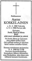 Koskelainen Aarne