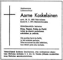 Koskelainen Aarne