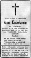 Koskelainen Anna