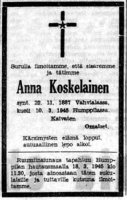 Koskelainen Anna