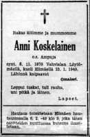 Koskelainen Anni