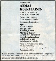 Koskelainen Armas