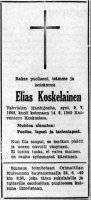 Koskelainen Elias