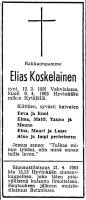 Koskelainen Elias