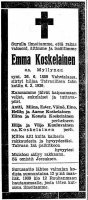 Koskelainen Emma