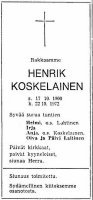 Koskelainen Henrik