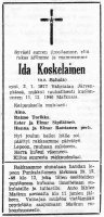 Koskelainen Ida