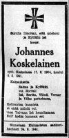 Koskelainen Johannes