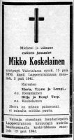 Koskelainen Mikko