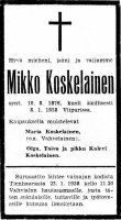 Koskelainen Mikko