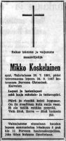 Koskelainen Mikko