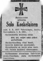 Koskelainen Sulo