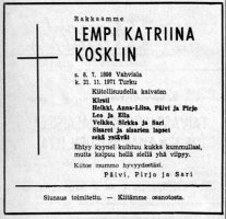 Kosklin Lempi