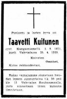 Kuitunen Taavetti