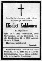 Kukkonen Elisabet