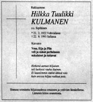 Kulmanen Hilkka