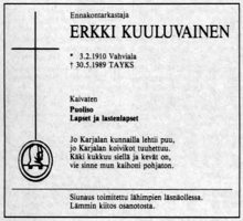 Kuuluvainen Erkki