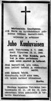 Kuuluvainen Juho
