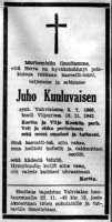 Kuuluvainen Juho