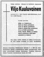 Kuuluvainen Viljo