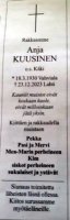 Kuusinen Anja