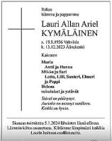 Kymäläinen Lauri