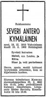 Kymäläinen Severi