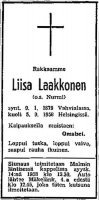 Laakkonen Liisa