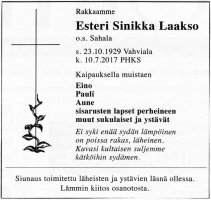 Laakso Esteri