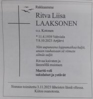 Laaksonen Ritva Liisa