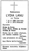 Lanu Lydia