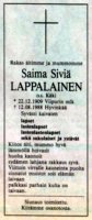 Lappalainen Saima