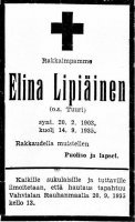 Lipiäinen Elina