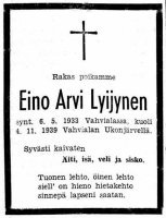 Lyijynen Eino