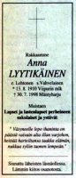 Lyytikäinen Anna