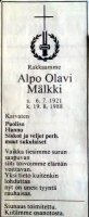 Mälkki Alpo