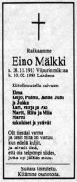 Mälkki Eino