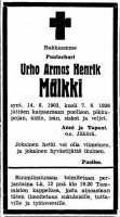 Mälkki Urho